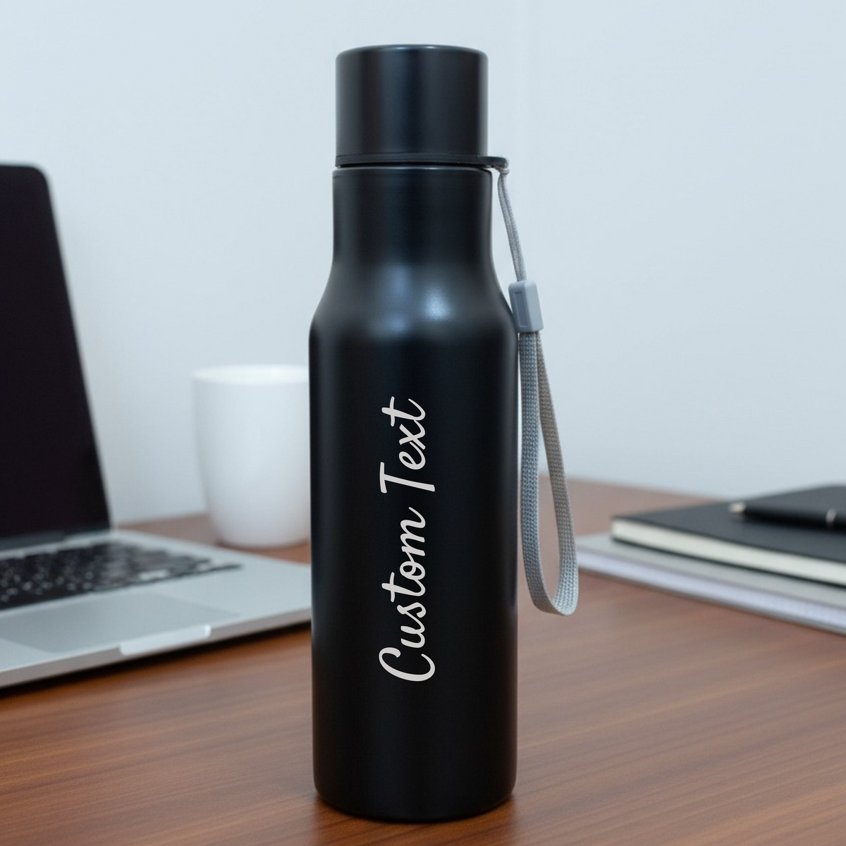 Black Stainless Steel Bottle