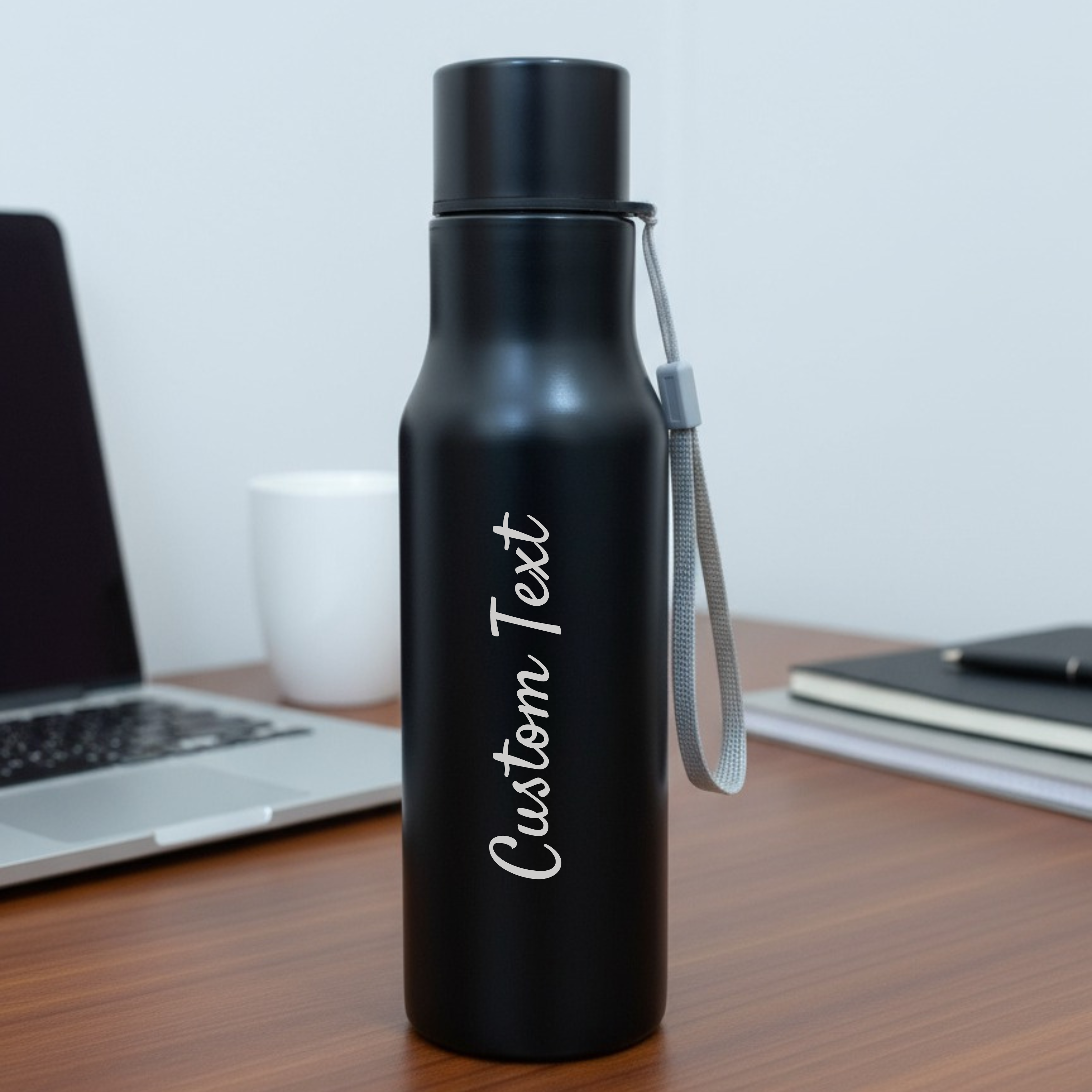 Black Stainless Steel Bottle
