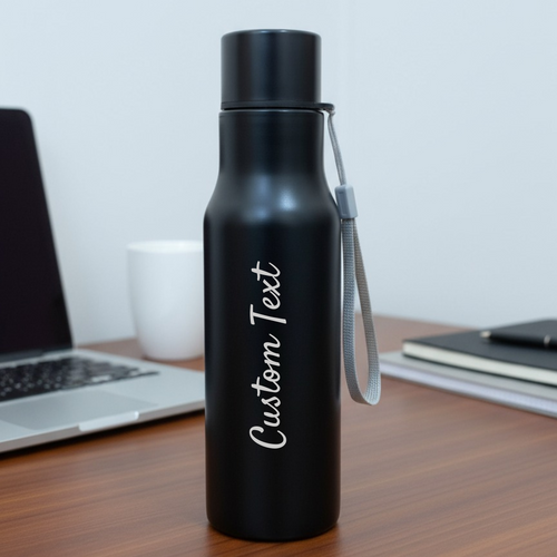 Black Stainless Steel Bottle