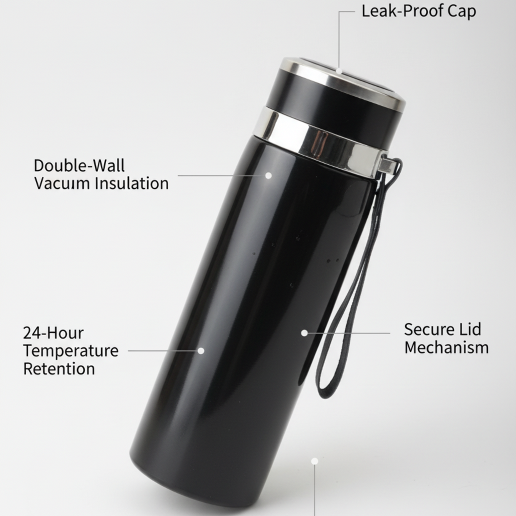 Steelix 800 ml Premium Stainless Steel Bottle