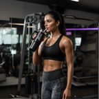 Black Stainless Steel Tumbler with Handle & Straw – 40oz(1200 ml)