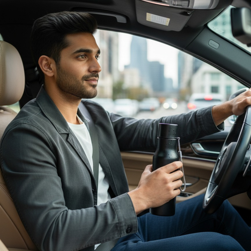 Black Stainless Steel Bottle