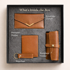 Luxury faux Leather Gift Set – 5-Piece Premium Hamper