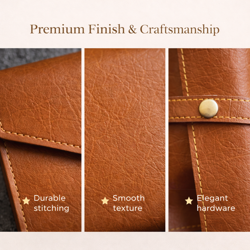 Luxury faux Leather Gift Set – 5-Piece Premium Hamper