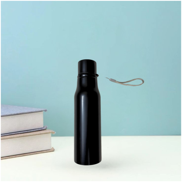 Custom Black Stainless Steel Water Bottle